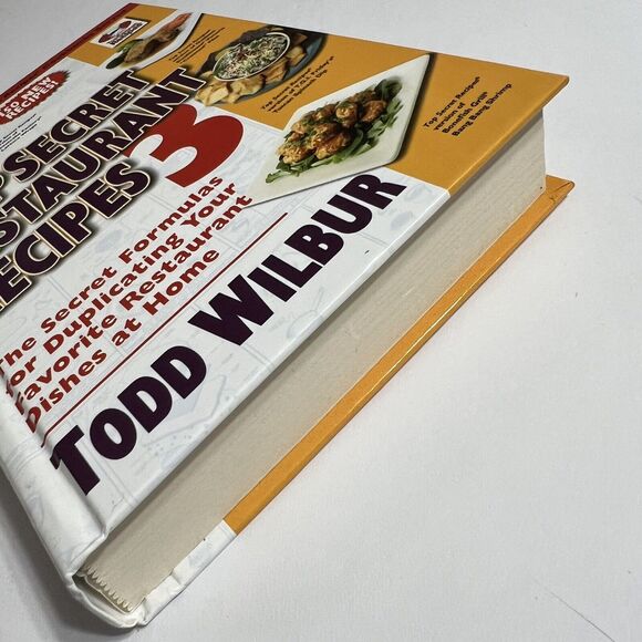 Top Secret Restaurant Recipes 3 Cookbook Hardcover By Todd Wilbur - Picture 5 of 7